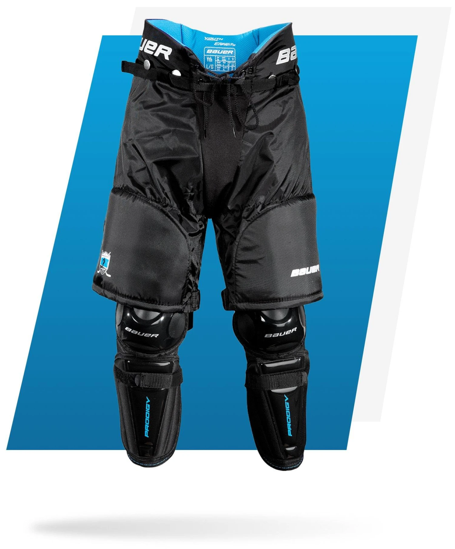 Bauer Prodigy Youth Pants/Shin Guards 3 Bauer Prodigy Youth Pants/Shin Guards