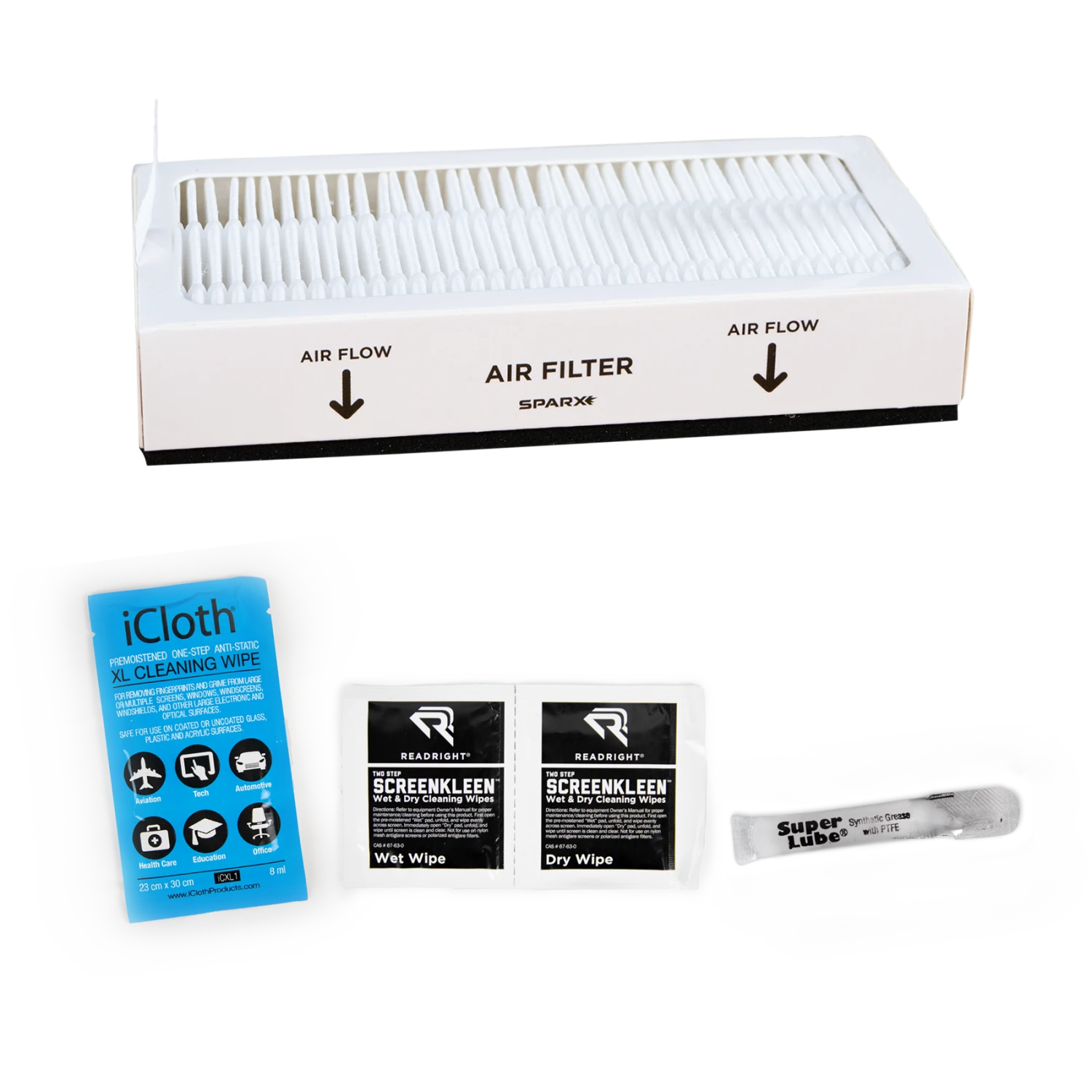 Sparx Hockey Air Filter Maintenance Kit 3 Sparx Hockey Air Filter Maintenance Kit